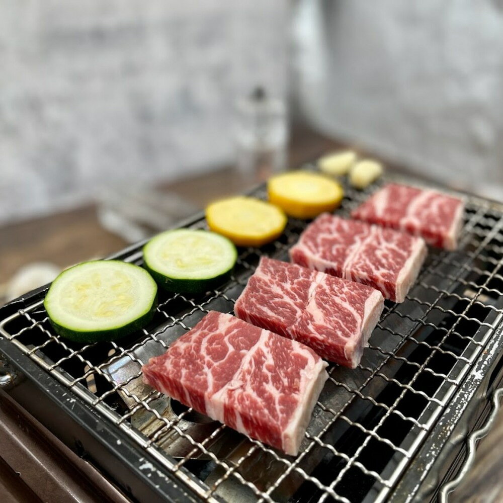 【有魚生鮮】美國CHOICE特級牛小排燒烤片280g / 厚片-3包/組 1