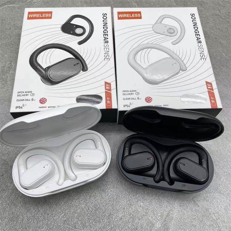 新款SOUNDGEAR SENSE掛耳式運動藍芽耳機立體聲無線跑步耳機