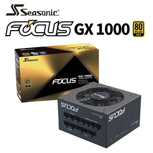 【Line7%回饋】【澄名影音展場】海韻 Seasonic FOCUS GX-1000 電源供應器 金牌/全模 (編號:SE-PS-FOGX1000)