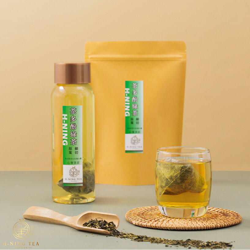 【心甯茶莊】「高山紅茶」「茶多酚綠茶」「清香金萱」「雅香烏龍」6g/10入 原葉三角立體茶包 真空脫氧包裝 送600ml冷泡瓶 ●60g● 茶葉 茶包 2