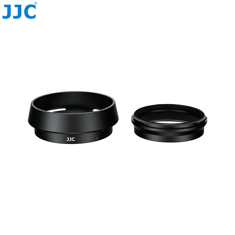 EC數位 JJC LH-JXHALF 鏡頭遮光罩 + 轉接環 適 富士 X half 相機 黑色 銀色 深灰色