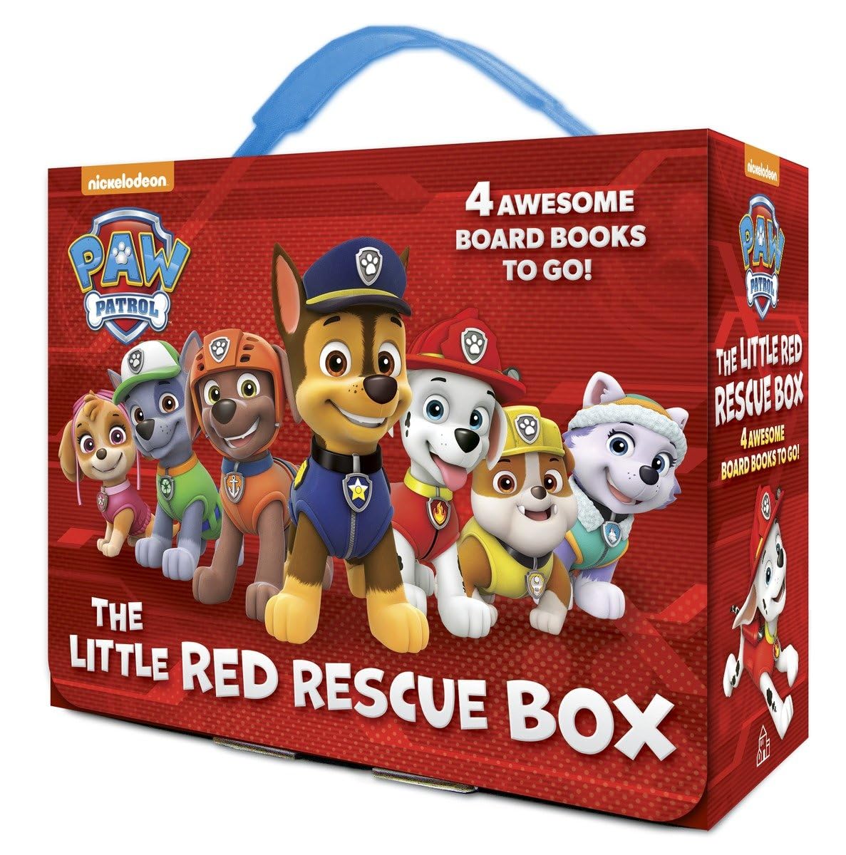 [6美國直購較長備貨] The Little Red Rescue Box (PAW Patrol)汪汪隊立大功 純英文紙板書 9780399551352
