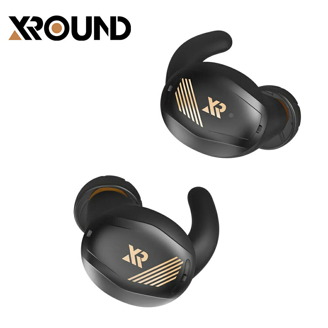 【XROUND】FORGE PRO 智慧降噪耳機｜曜金黑【三井3C】