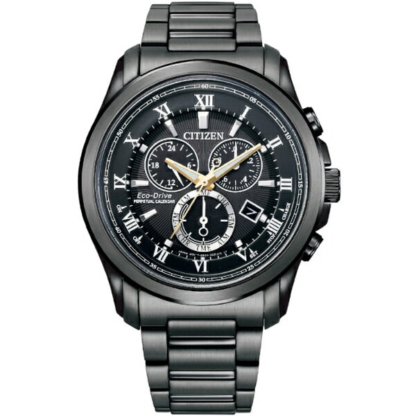 CITIZEN星辰BL5547-89H Eco-Drive萬年曆光動能紳士腕錶/黑麵43mm｜樂天全館特惠中★指定刷卡回饋10%