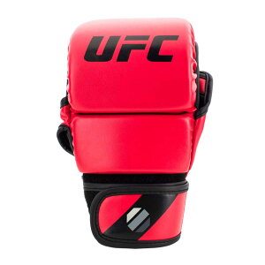 UFC-MMA 格鬥/散打/搏擊訓練手套-8oz-紅-S/M