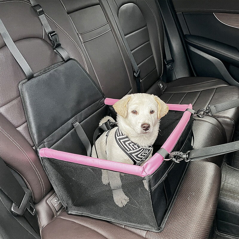 新寵物車載墊狗狗貓咪安全座包后座專用外出防臟水汽車座椅狗窩床