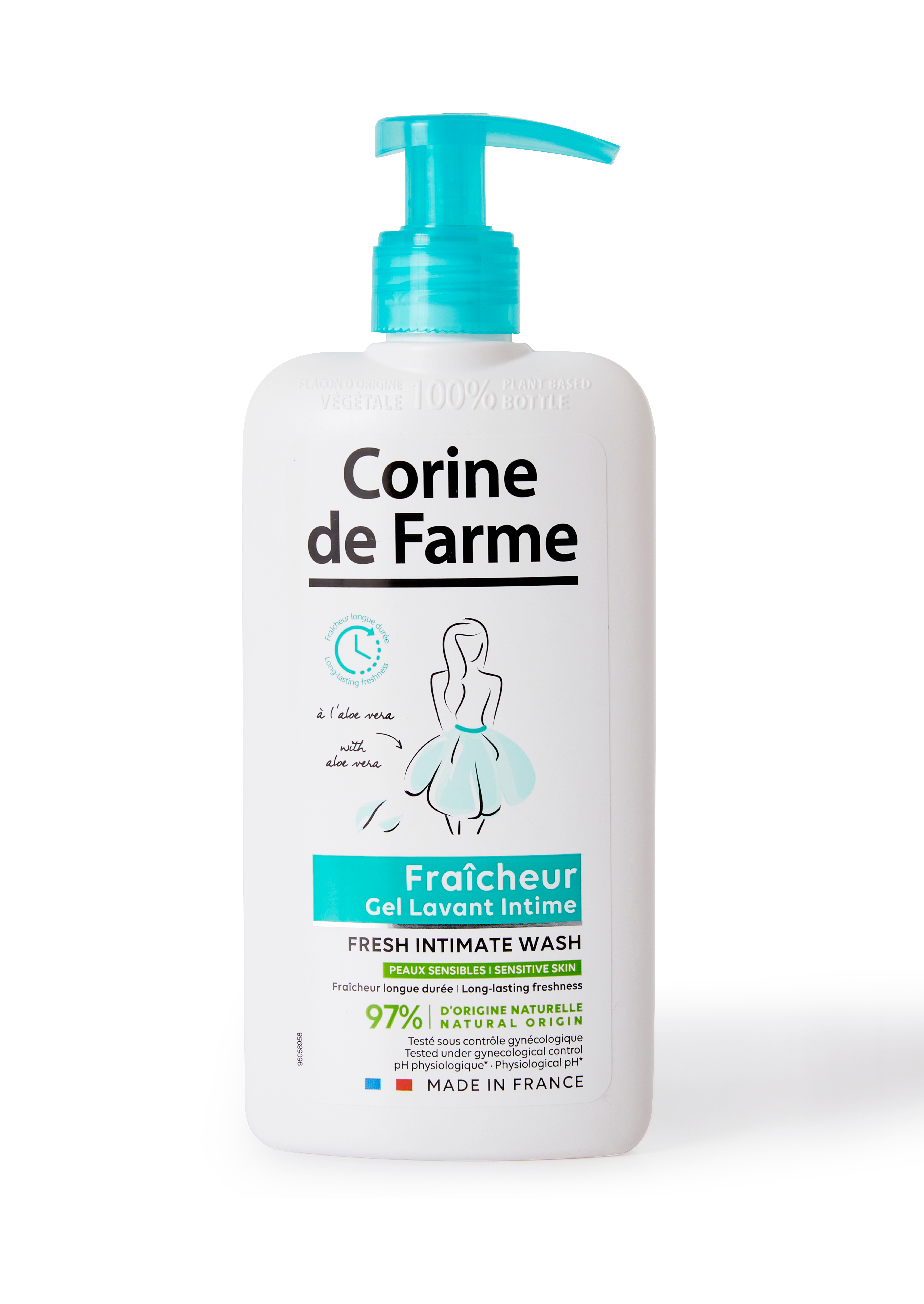Corine de Farme 黎之芙 蘆薈清新保濕私密潔淨凝露 250ml~優惠價:369元｜岡山戀香水