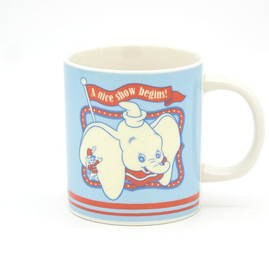 【震撼精品百貨】Dumbo 小飛象~ 日本迪士尼Disney 小飛象美濃燒陶瓷馬克杯-粉彩色調*29235