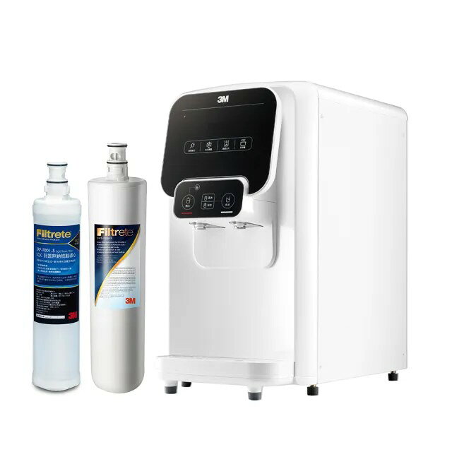 3M T31 檯上型冰溫熱飲水機(搭載雙道 S004 + 樹脂軟水 / 附基本安裝)