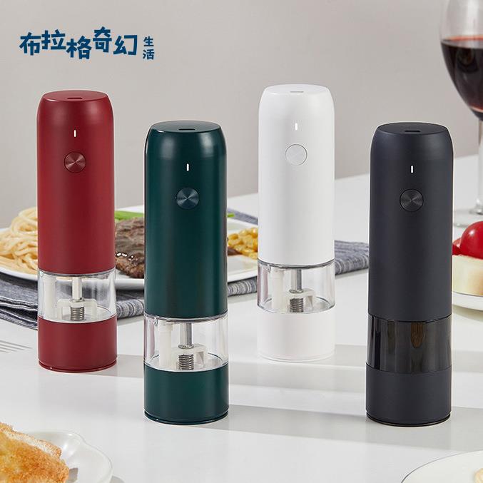 新款 電動研磨器 小型便捷咖啡磨豆機 USB充電研磨機 多功能胡椒磨[PP0509061]