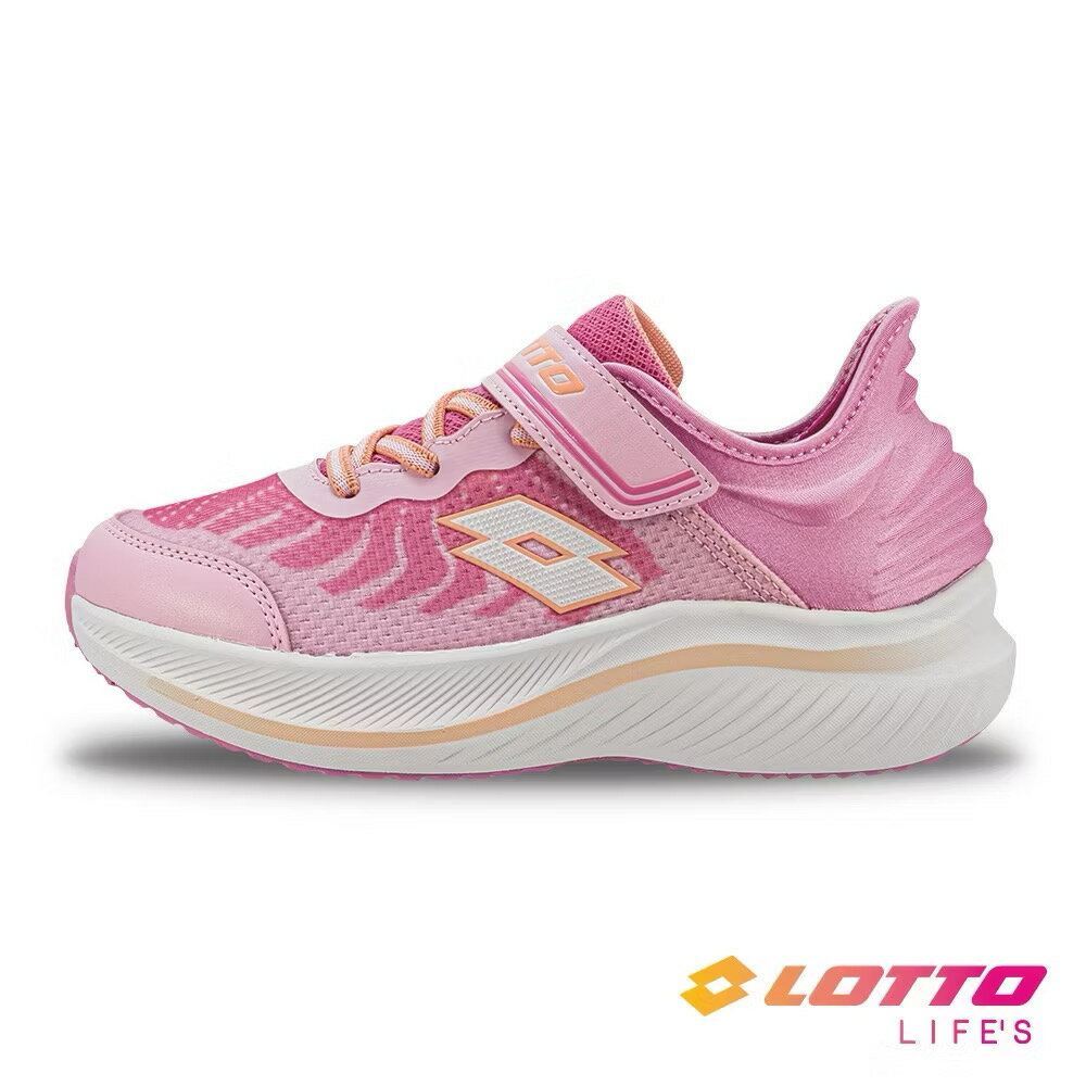 LOTTO樂得 童鞋 EASY LIGHT 彈力避震 跑鞋 運動鞋 [LT4AKR8183] 粉【巷子屋】