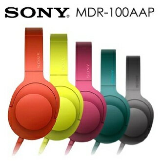 展機出清，售完為止！SONY MDR-100AAP 立體聲耳罩式耳機 可摺疊收納，支援線控麥克風 【APP下單點數 加倍】