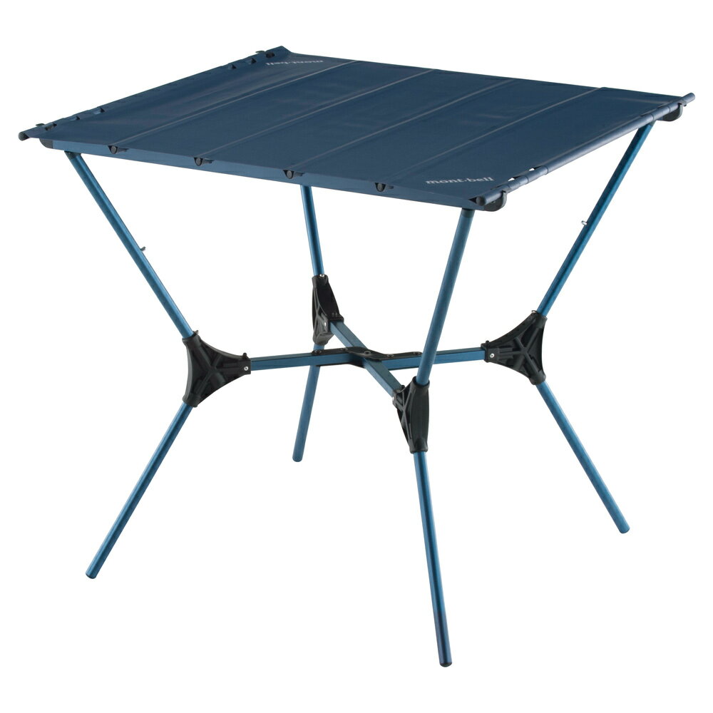 ├登山樂┤日本 Mont-bell野營 登山桌L. W. Multi Folding Table 摺疊桌 藍黑 (2~4人) # 1122637BLBK