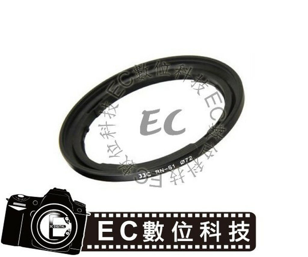 【EC數位】RN-S1 Fujifilm FinePix S1 72mm 濾鏡轉接環 轉接環 相容原廠