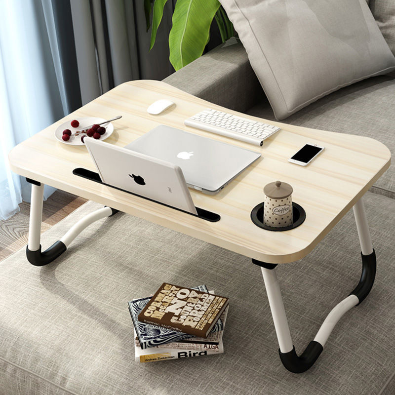 床上書桌懶人電腦桌家用臥室坐地小桌子學生宿舍簡易折疊桌學習桌