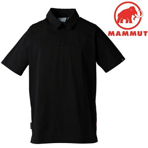 Mammut 長毛象 Active Polo Shirt AF 男款 輕量彈性快乾短袖POLO衫 1017-03831 0001 黑
