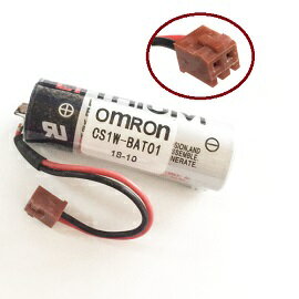 CS1W-BAT01 3.6V 帶2P棕色接頭 Omron PLC不可充電鋰電池(含稅)【佑齊企業 iCmore】