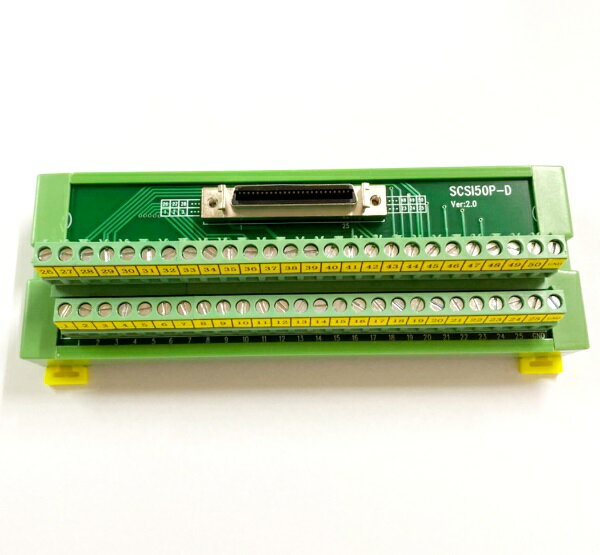 SCSI-50P母頭 CN型 (長窄版) 中繼端子台模組 SCSI端子台轉接板(含稅)【佑齊企業 iCmore】