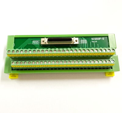 SCSI-50P母頭 CN型 (長窄版) 中繼端子台模組 SCSI端子台轉接板(含稅)【佑齊企業 iCmore】