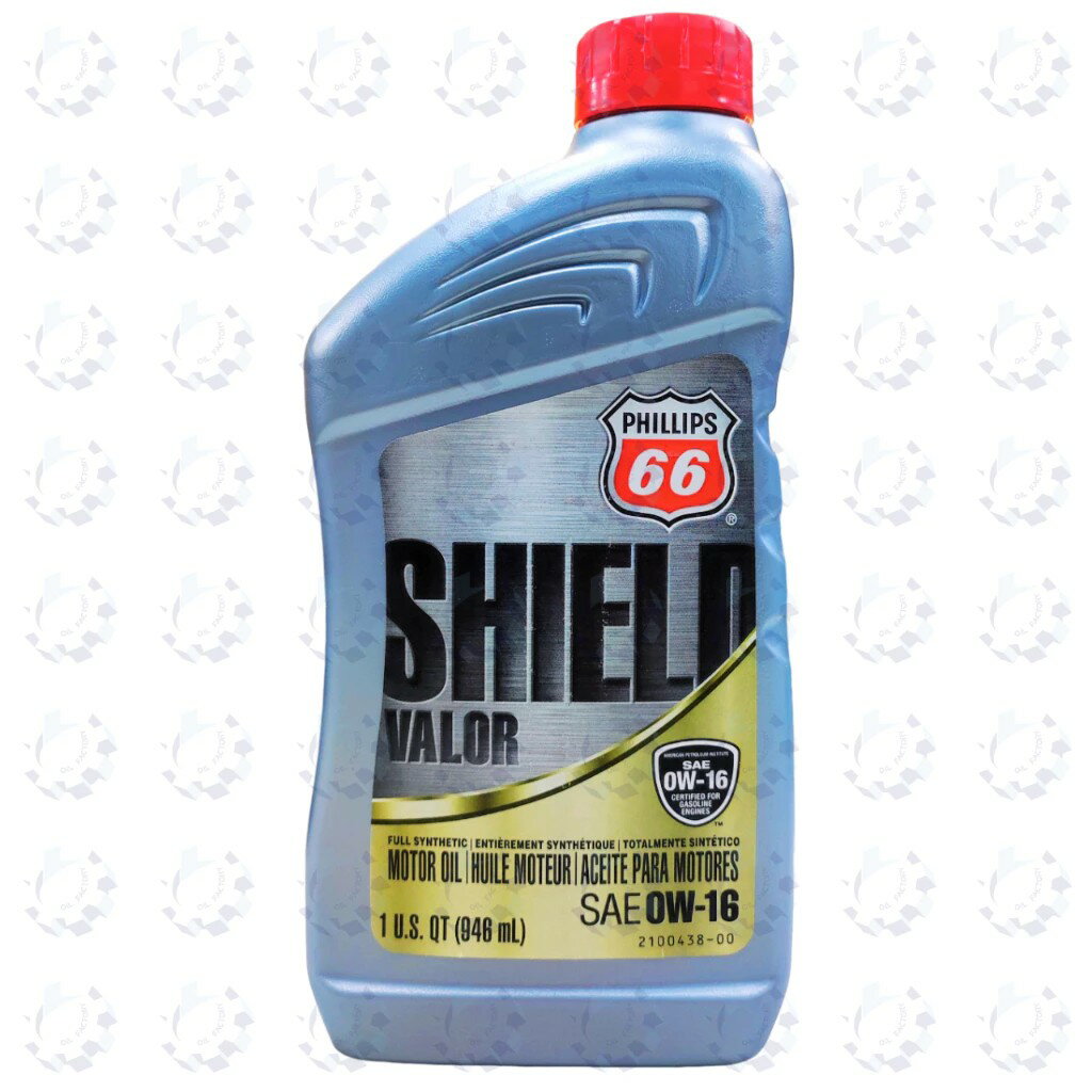 『油工廠』PHILLIPS 66 SHIELD VALOR 0W16 全合成 汽車 機油 SP GF-6 946ml