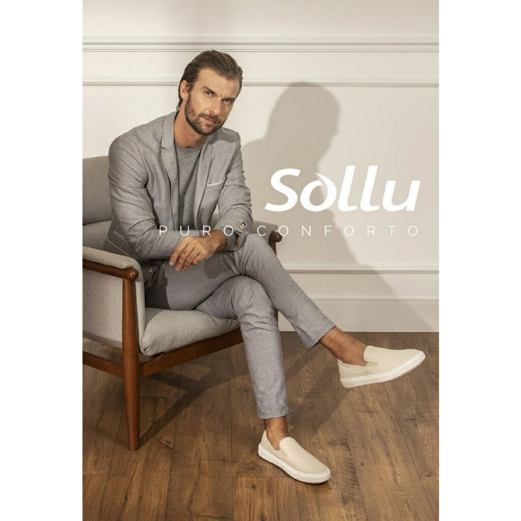 Sollu 巴西專櫃COMFORT圓方頭工作皮鞋 男鞋-咖啡 6