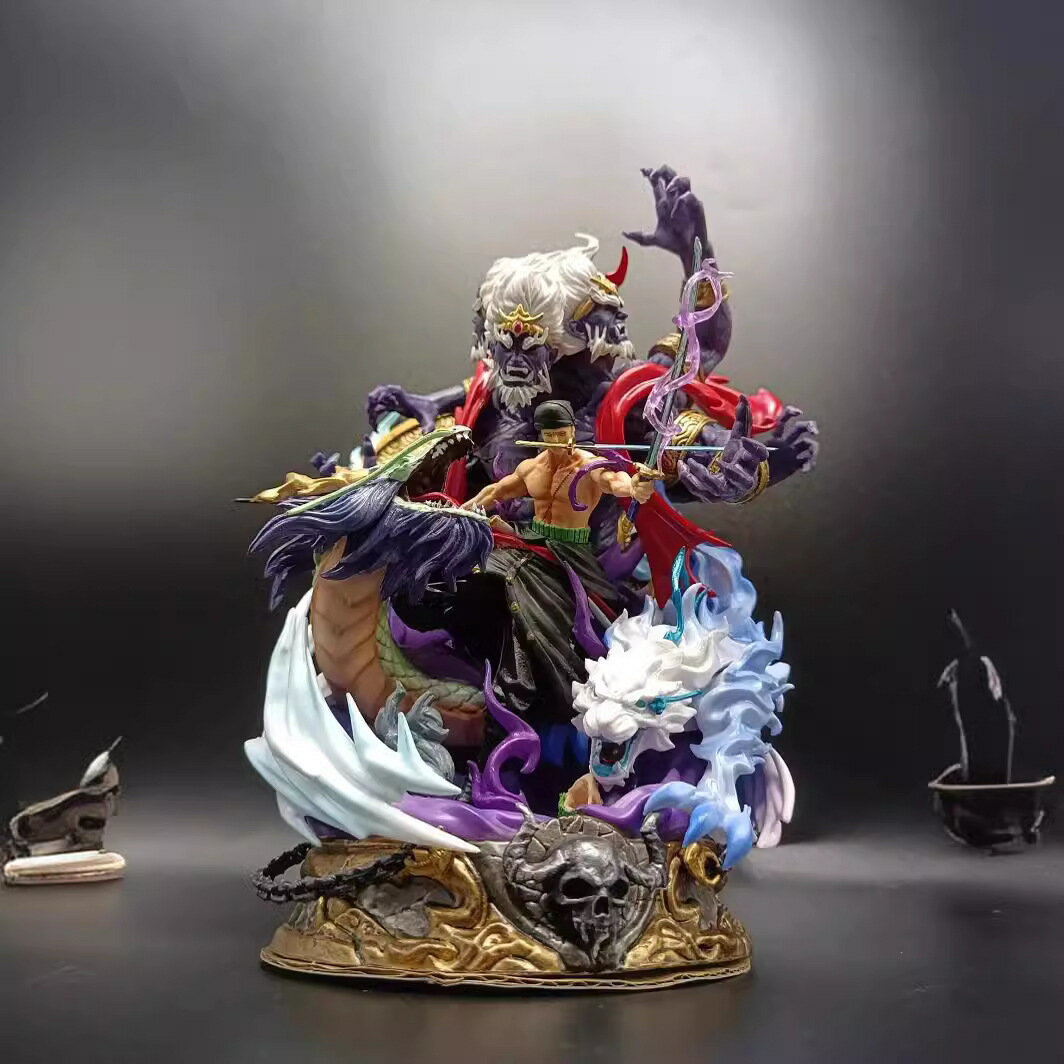 海賊王 LX 地獄索隆 地獄之王閻魔羅羅諾亞雕像動漫手辦模型