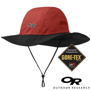 【OR 美國】GORE-TEX 防水透氣招牌大盤帽『紅/黑』280135