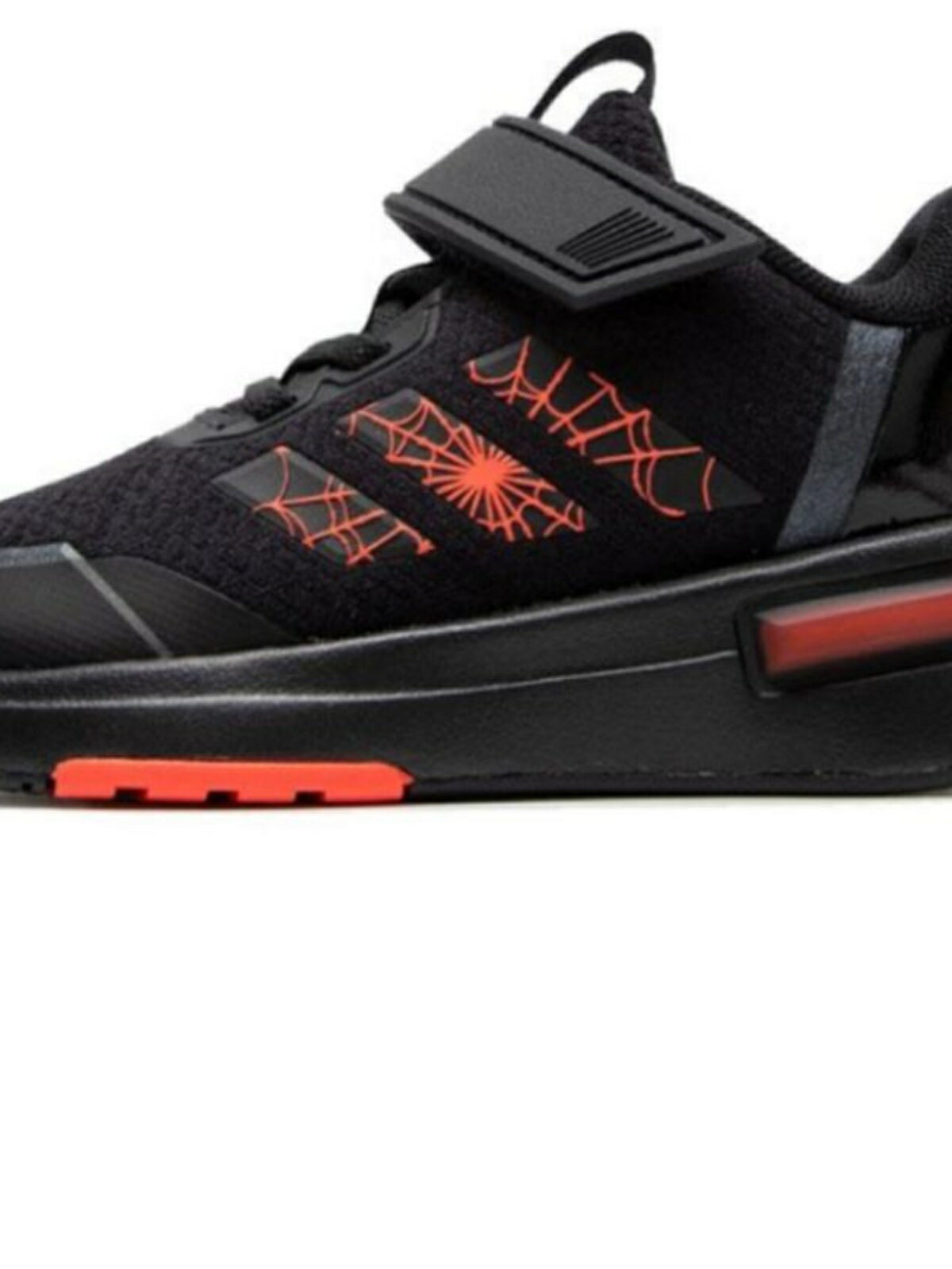 Adidas阿迪達斯MARVEL SPIDEY RACER EL K新款魔術貼兒童鞋ID5236