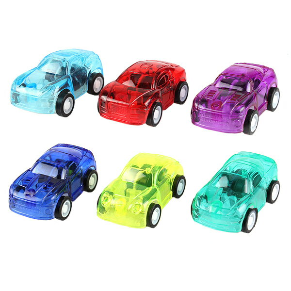 迷你迴力車 透明小賽車玩具車 模型攝影道具擺飾配件 贈品禮品