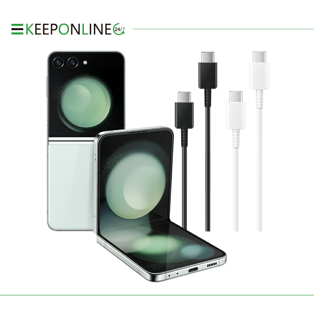 Samsung for Z Fold7 Flip7 三星製造 雙 Type C 快充充電線 (密封袋裝)