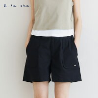 a la sha 飛飛大口袋Logo短褲 a la sha 飛飛大口袋Logo短褲