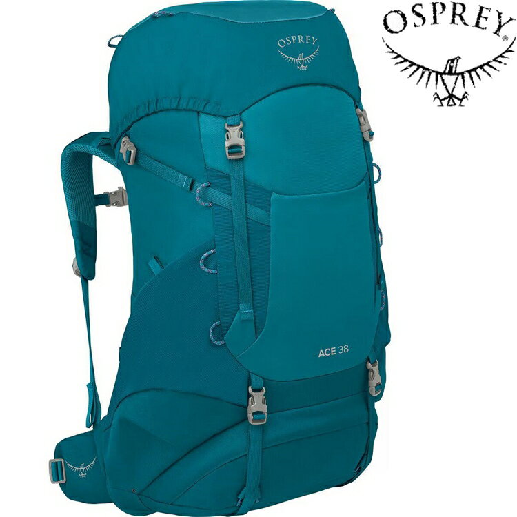 Osprey Ace 38 登山背包 5-11歲 兒童款 38L 藍色刺蘚 Blue Spikemoss
