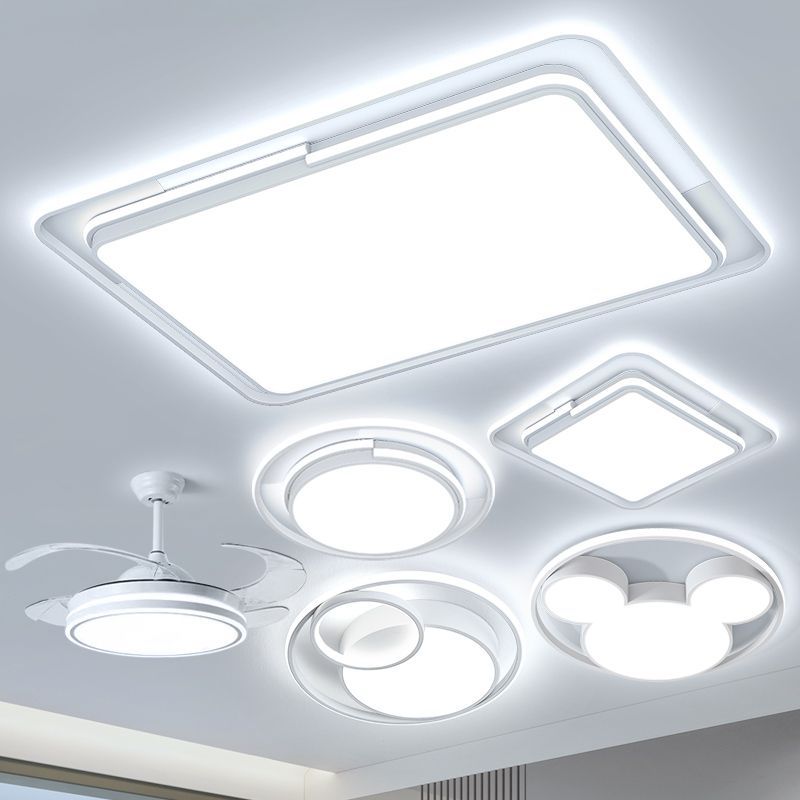 客廳燈現代簡約大氣2023年新款led吸頂燈臥室燈燈具組合全屋套餐