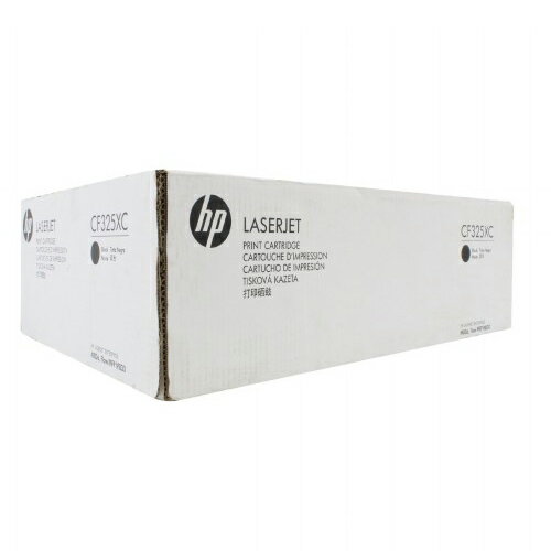 HP 黑色高容量原廠碳粉匣(白盒) / 個 CF325XC 25X