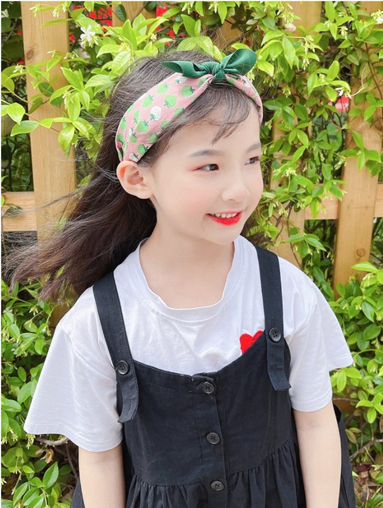兒童蝴蝶結發箍女夏季韓國女童頭箍發飾可愛發夾寶寶公主發卡頭飾