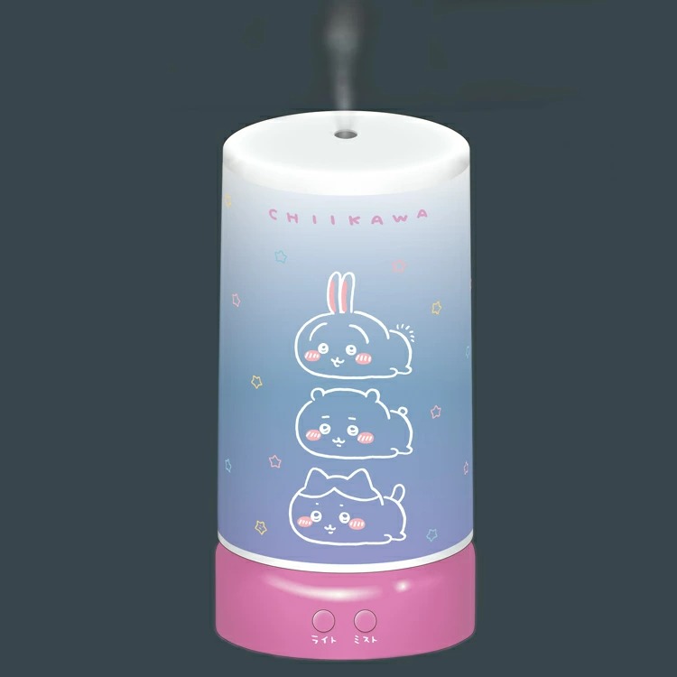 吉伊卡哇房間燈 燈型蒸氣加濕器 適用於房間、臥室、辦公室、桌面 附燈功能 USB供電 日本必買 | 日本樂天熱銷