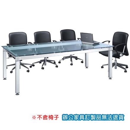 方柱玻璃 CKA-3x6 G 會議桌 洽談桌 清玻 /張