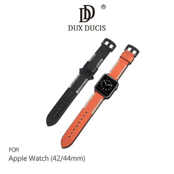 【愛瘋潮】99免運 DUX DUCIS Apple Watch (42/44mm) 時尚款真皮表帶 Apple watch錶帶【APP下單最高22%回饋】