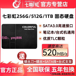 七彩虹512G固態硬盤120G/256G/1T臺式機筆記本電腦SSD固態Sata