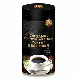 【高山即溶咖啡-90g/罐-1罐/組】有機高山即溶咖啡90g-8020003