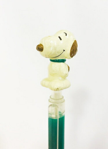 【震撼精品百貨】史奴比Peanuts Snoopy 造型原子筆-綠立正 震撼日式精品百貨