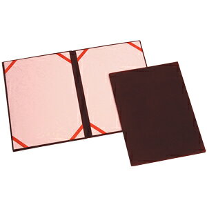 領券折50 【史代新文具】STAT 合約夾/畢業證書夾/獎狀夾/聘書絨布夾 (紅絨布-無字)
