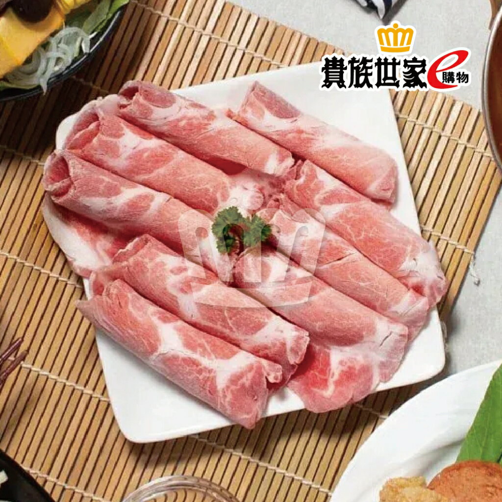 國產梅花豬火鍋肉片 200g ± 5% / 盒