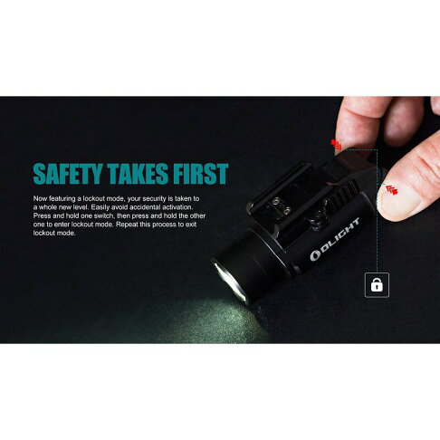 【錸特光電】OLIGHT PL-PRO 戰術軌道燈 1500流明 磁吸充電 鼠尾 RPL-7 克拉克 GL 1913導軌 | 錸特光電 ...