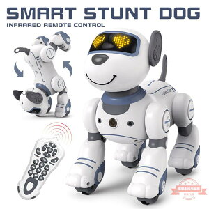 智能遙控機器狗早教編程觸摸感應電動特技仿真玩具狗電子寵物