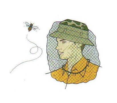 【露營趣】GO SPORT 59300 防蚊頭罩 防蜂頭罩 防蟲頭套 防蟲頭罩 防蚊網帽 防蜂網帽