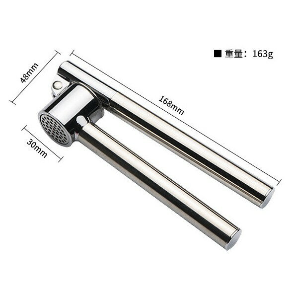304不銹鋼壓蒜器 蒜蓉蒜泥器 家用多功能壓蒜器【APP滿額下單10%點數(單一帳號最高5000點)】2/28止 2