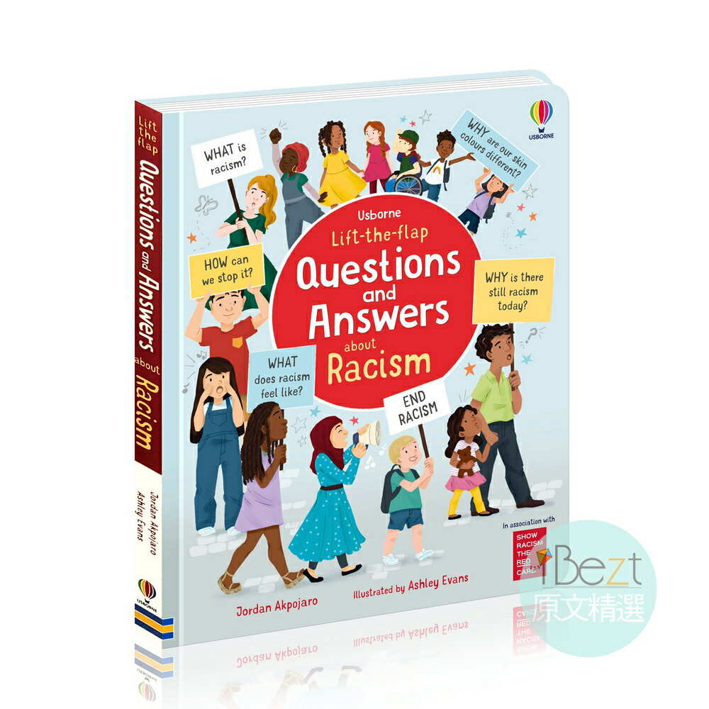 Usborne Lift-the-flap Questions and Answers about Racism | 種族主義 | 兒童 | 原文 | 繪本 | 翻翻書 | 科普 | 知識 | 繪本 | 人種 | 硬頁