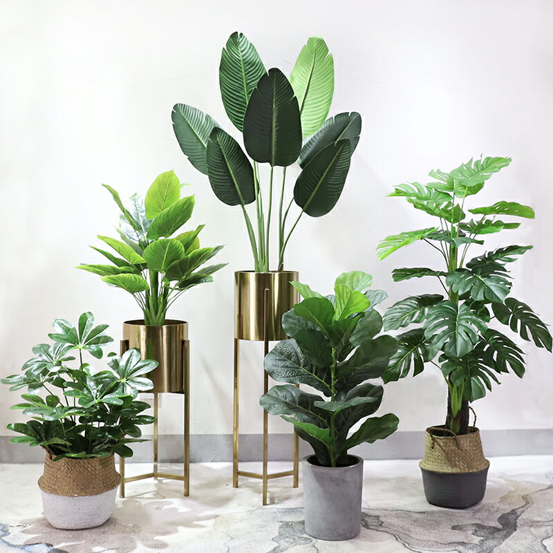 仿真植物裝飾小盆栽擺件北歐風格假綠植家居室內客廳盆景創意擺設