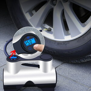 楓林宜居 瑜慕12V 大功率充氣機車載電動充氣泵汽車用轎車小型便攜式輪胎打